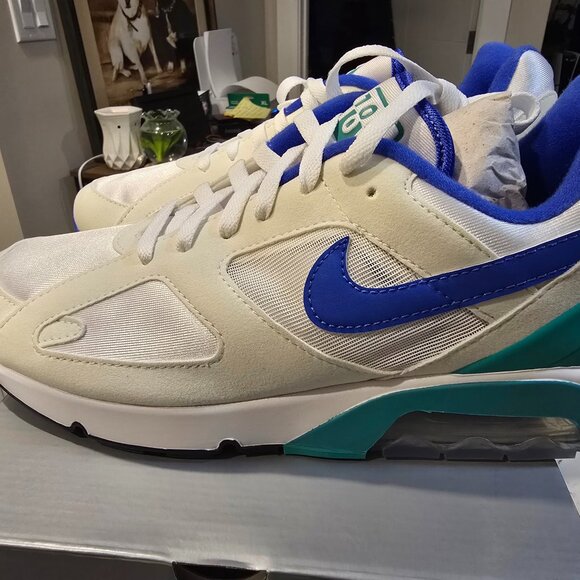 Nike Air Max 180 FJ9259-102 Men's Size US 10 Shoes Sneakers BRAND NEW - Picture 1 of 15